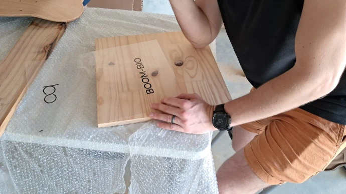 Natural fibre composite application under development
